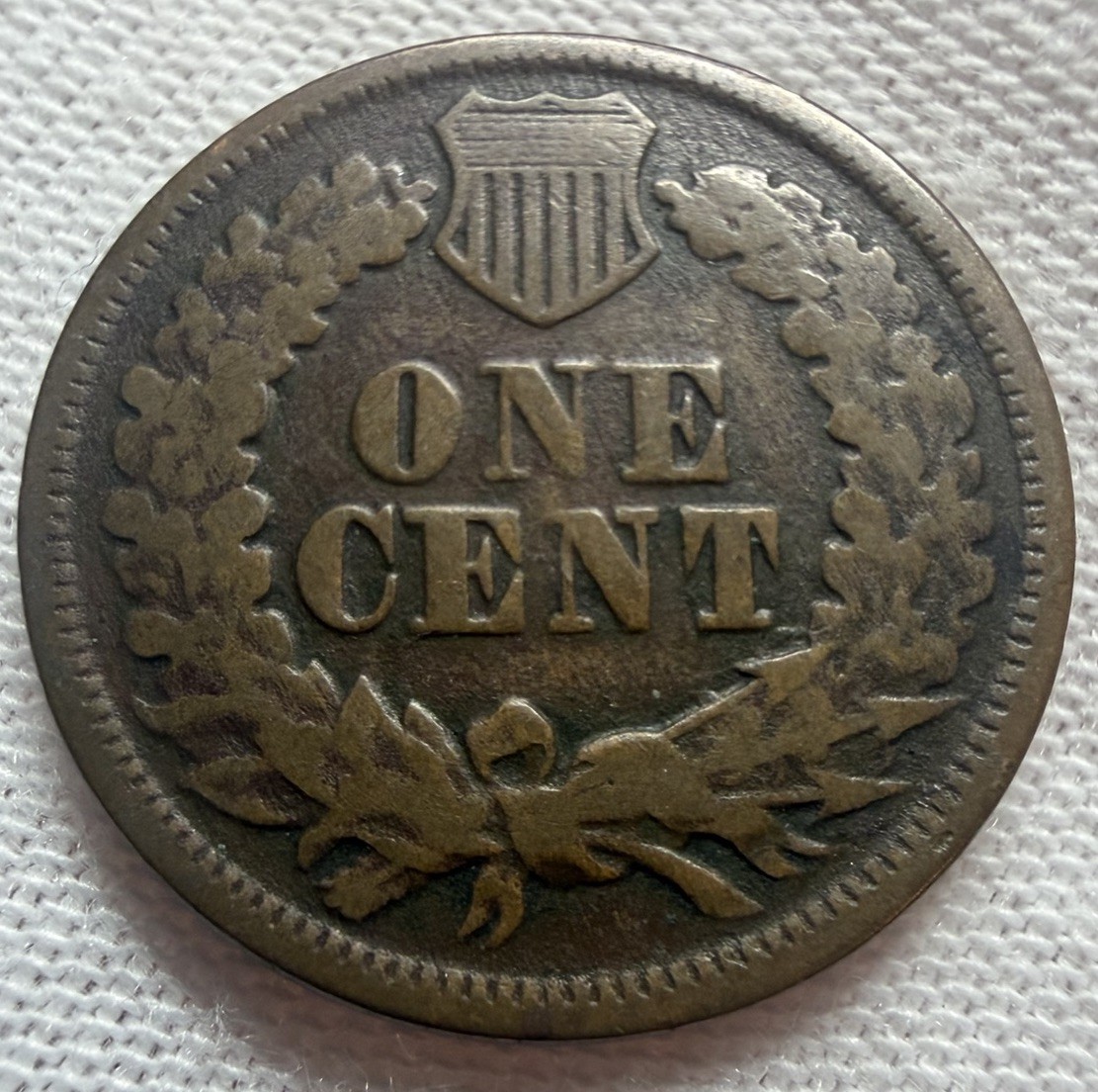 1864 Indian Head Cent (VG-Details) First Copper-Bronze Date