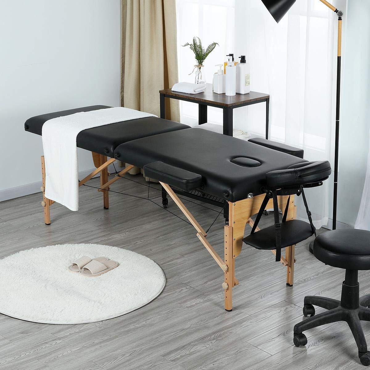 Portable Massage Table Massage Bed Spa Bed Therapy Table Collapsable Table