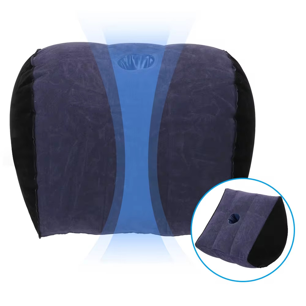Toughage Inflatable Sex Pillow Love Position Aid Ramp Wedge Pillow for Couple US