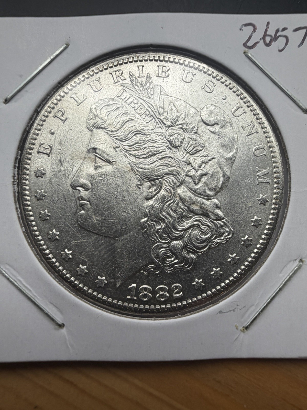 1882 S Morgan Dollar - Unc - As Shown! (#2657)