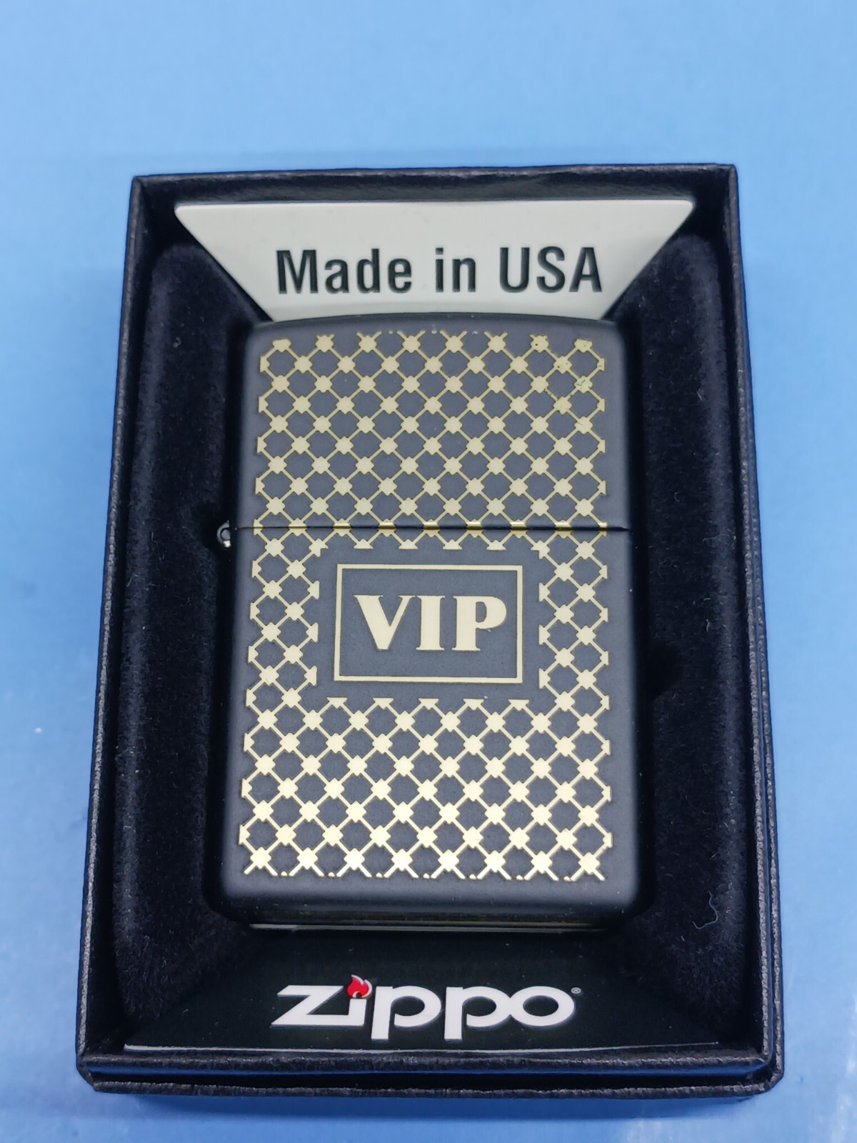 Zippo 28531 VIP Black Matte