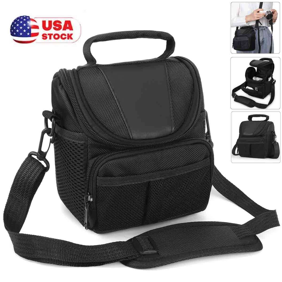 Camera Protective Bag Shoulder Pouch Zipper Case for Nikon Canon Sony DSLR