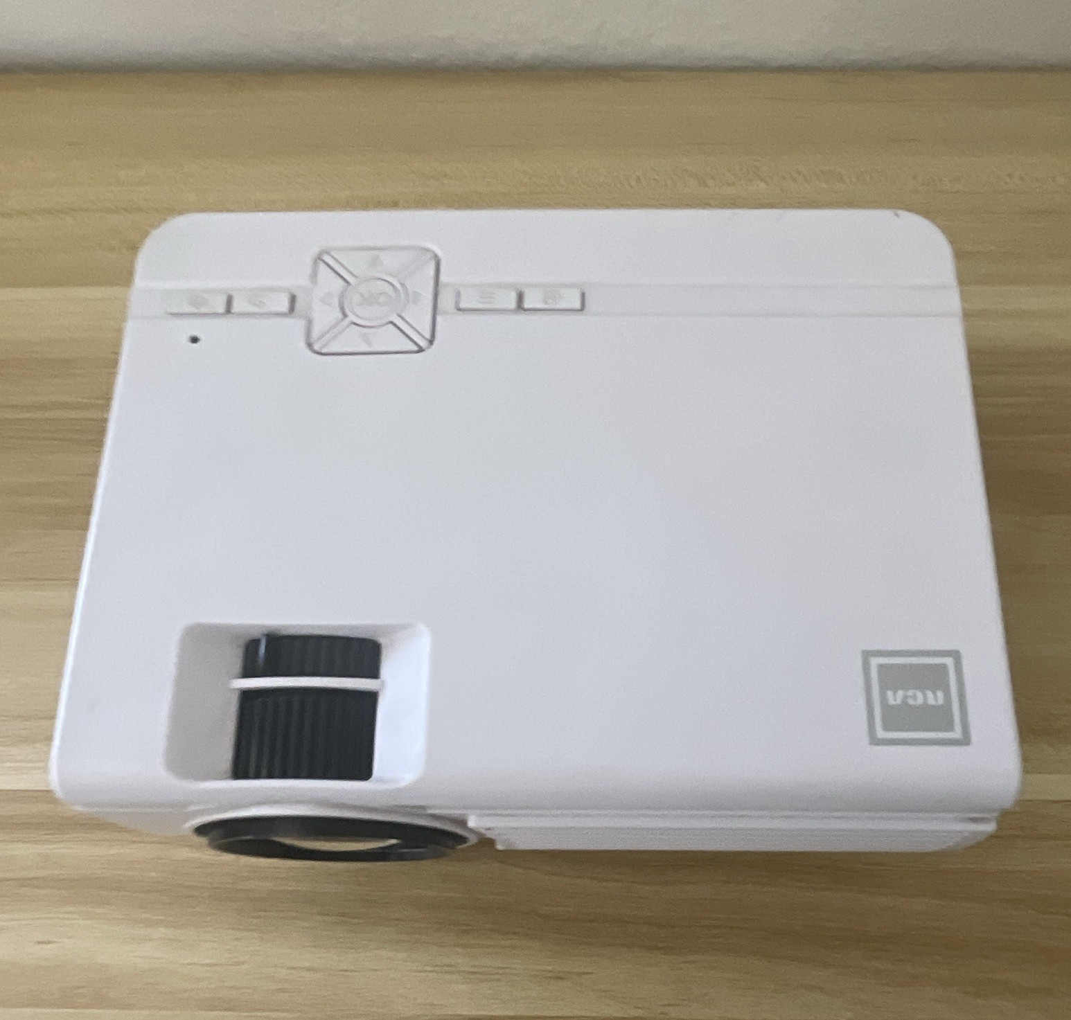 RCA RPJ161-COMBO LED 1080p Short Throw Projector White HDMI USB VGA
