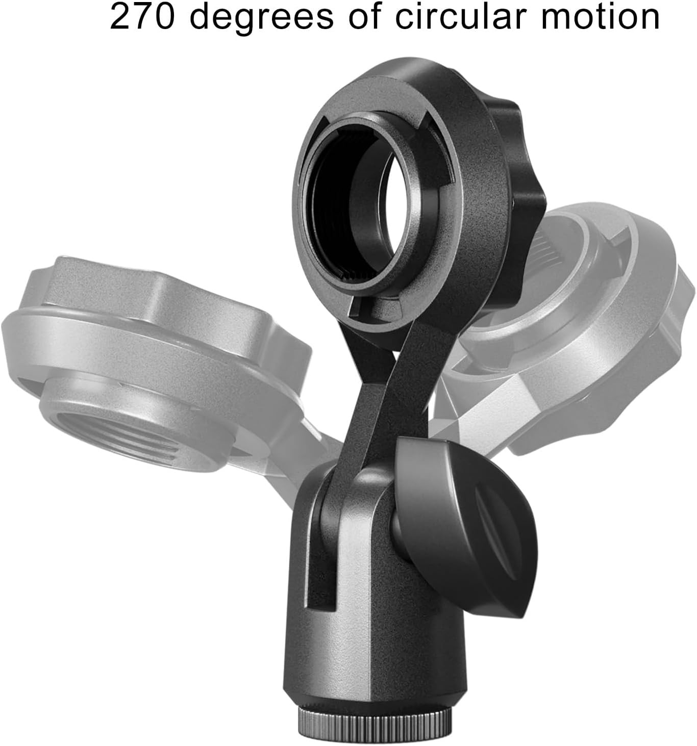 LUORNG Condenser Microphone Holder Standard Interface Thread Compatible
