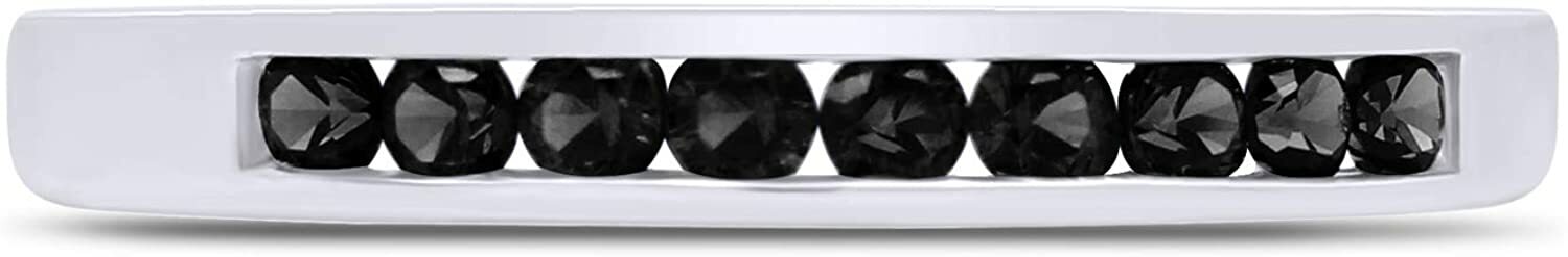 Black Simulated Diamond Channel Set 14k Gold Plated Silver Adjustable Toe Ring