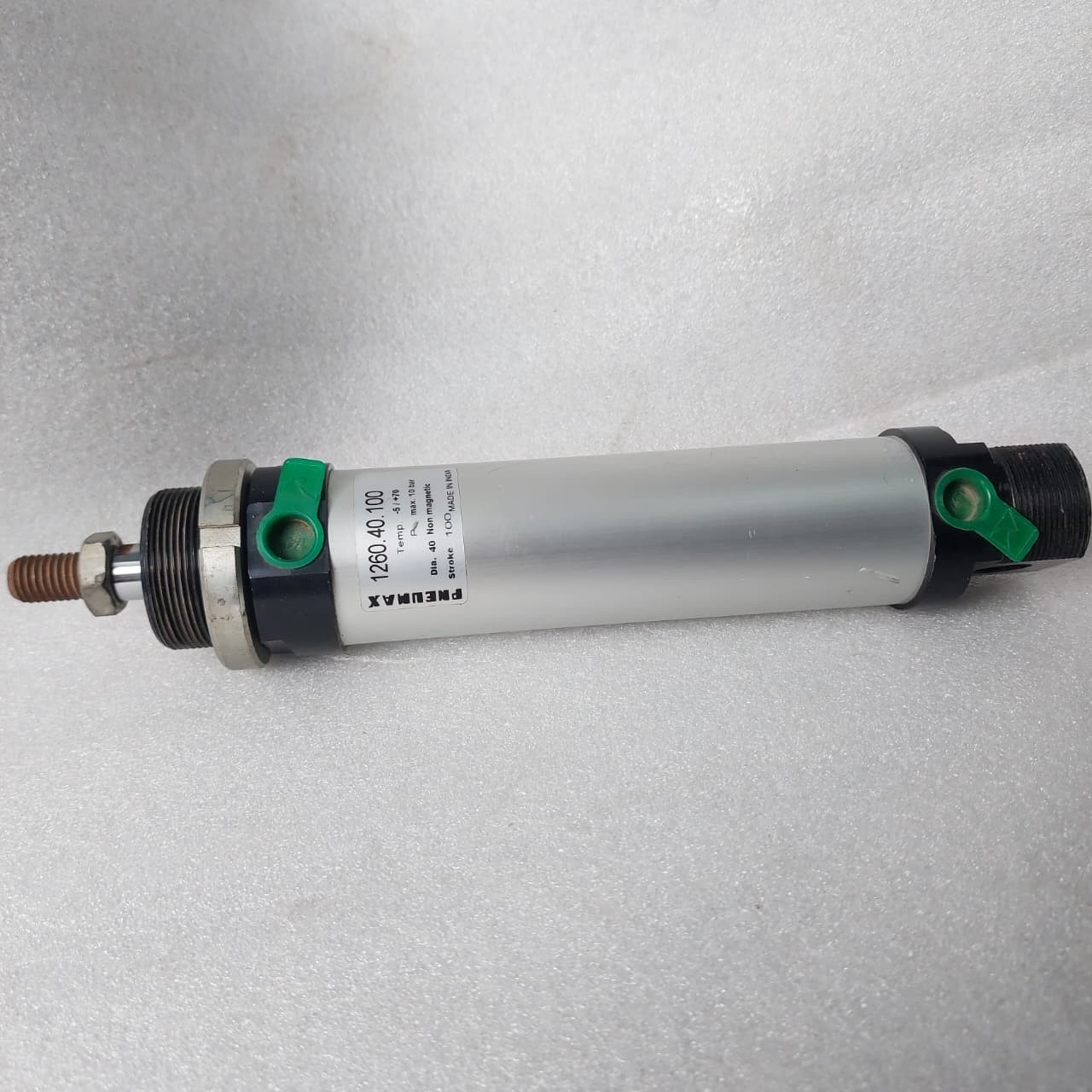 PNEUMAX 1260.40.100 40 MM 100 MM 10 BAR TEMP -5'C TO+70'C MADE IN INDIA
