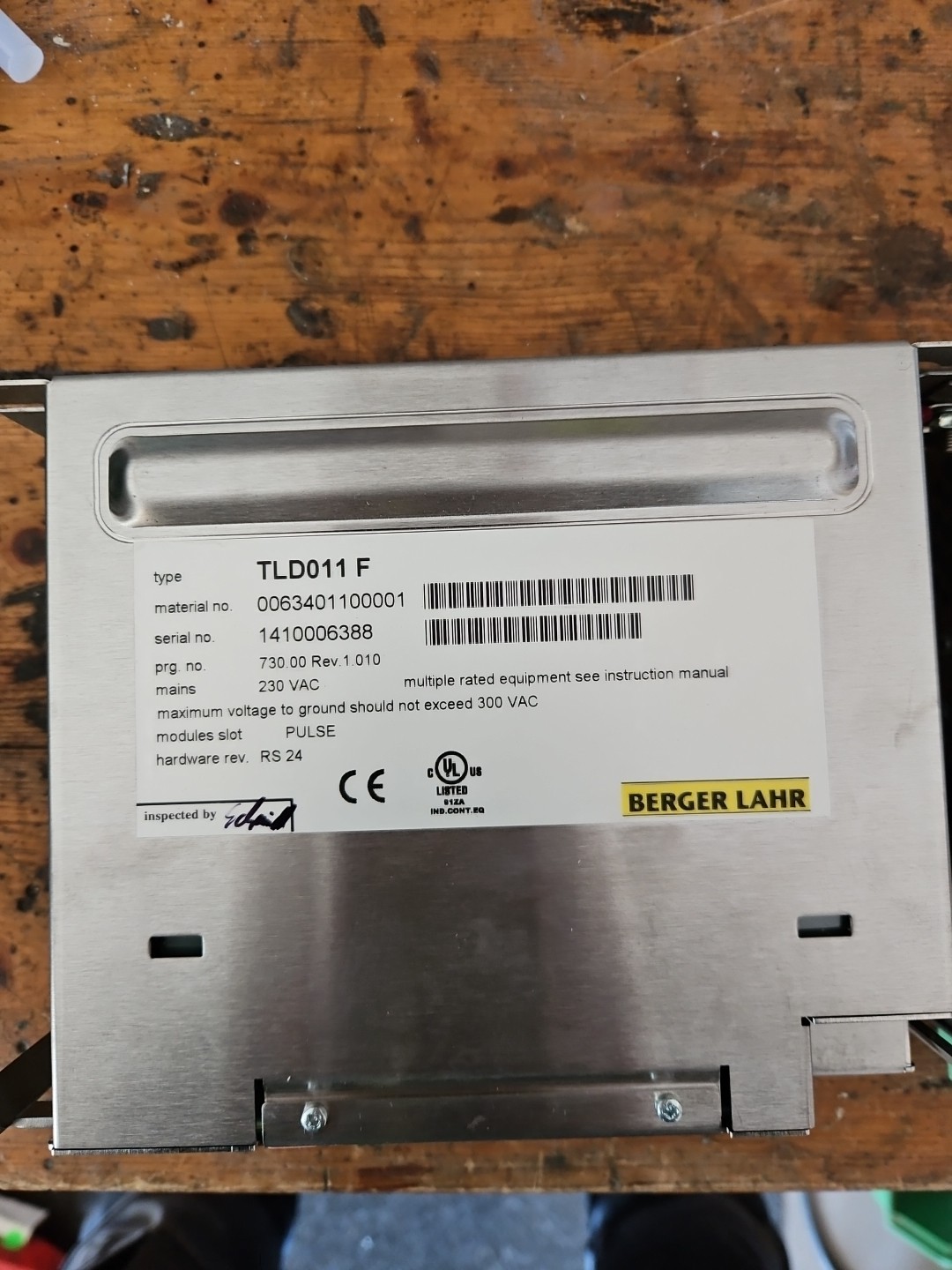 Berger Lahr Servo Controller TLD011F