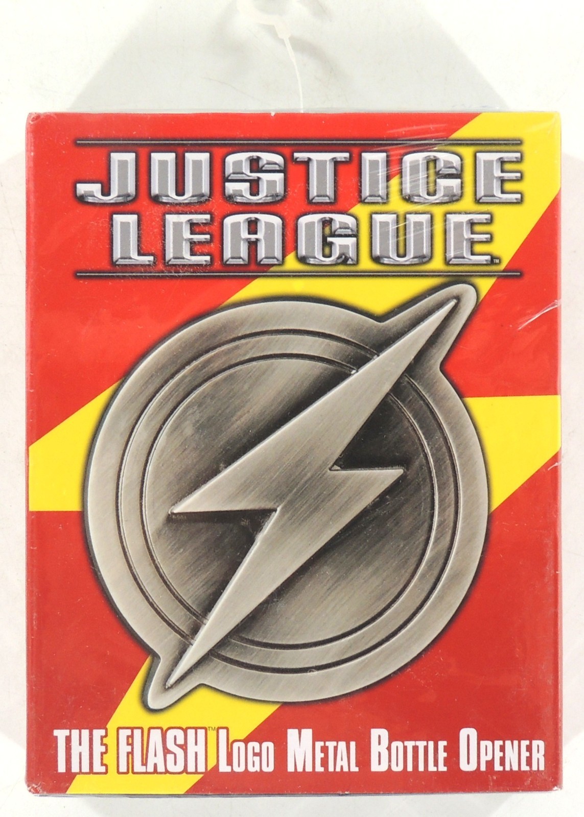 Justice League The Flash Logo Metal Magnetic Bottle Opener DST 2015 (SEALED)