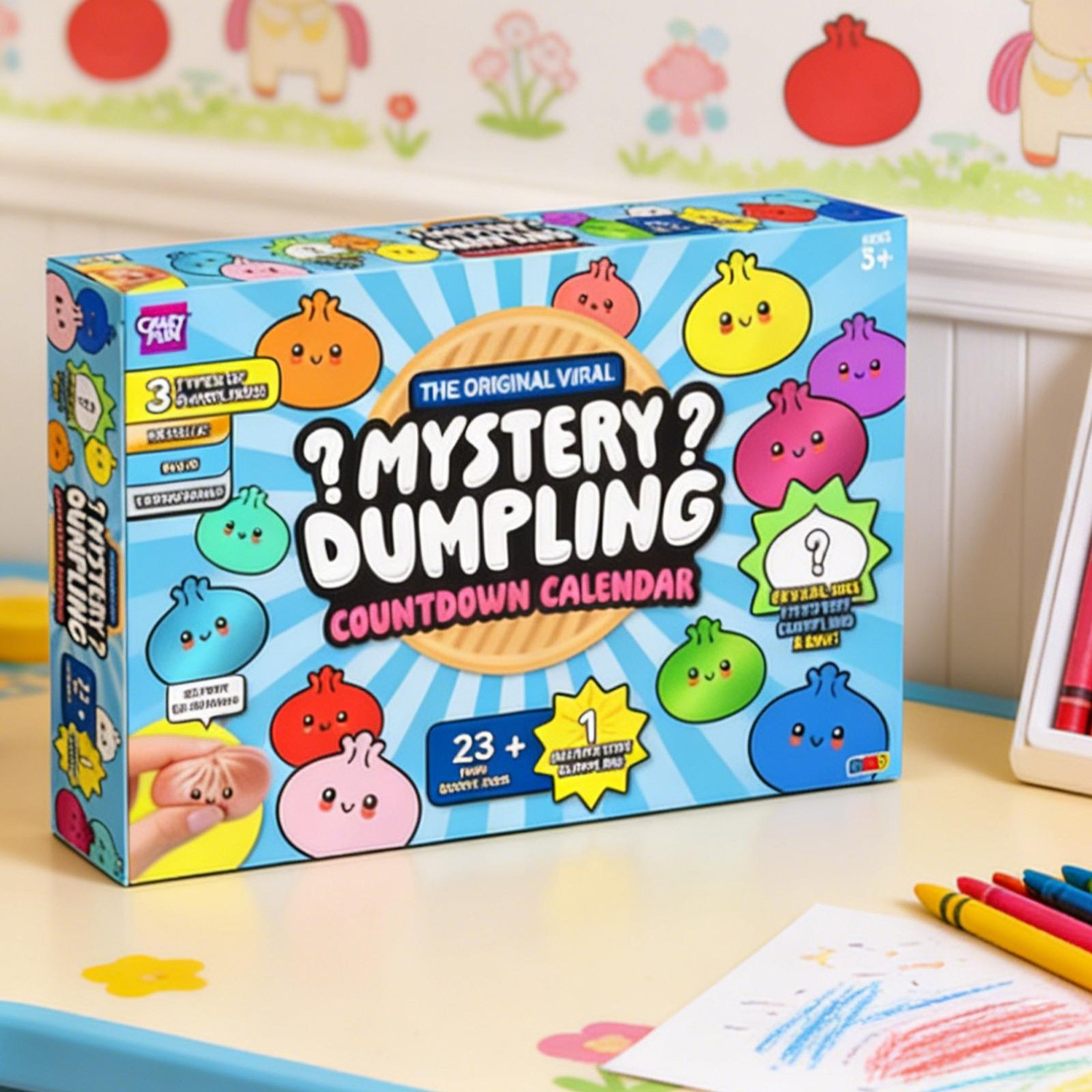 Crazy Fun RMS Dumpling Advent Squishy Calendar (24pc)