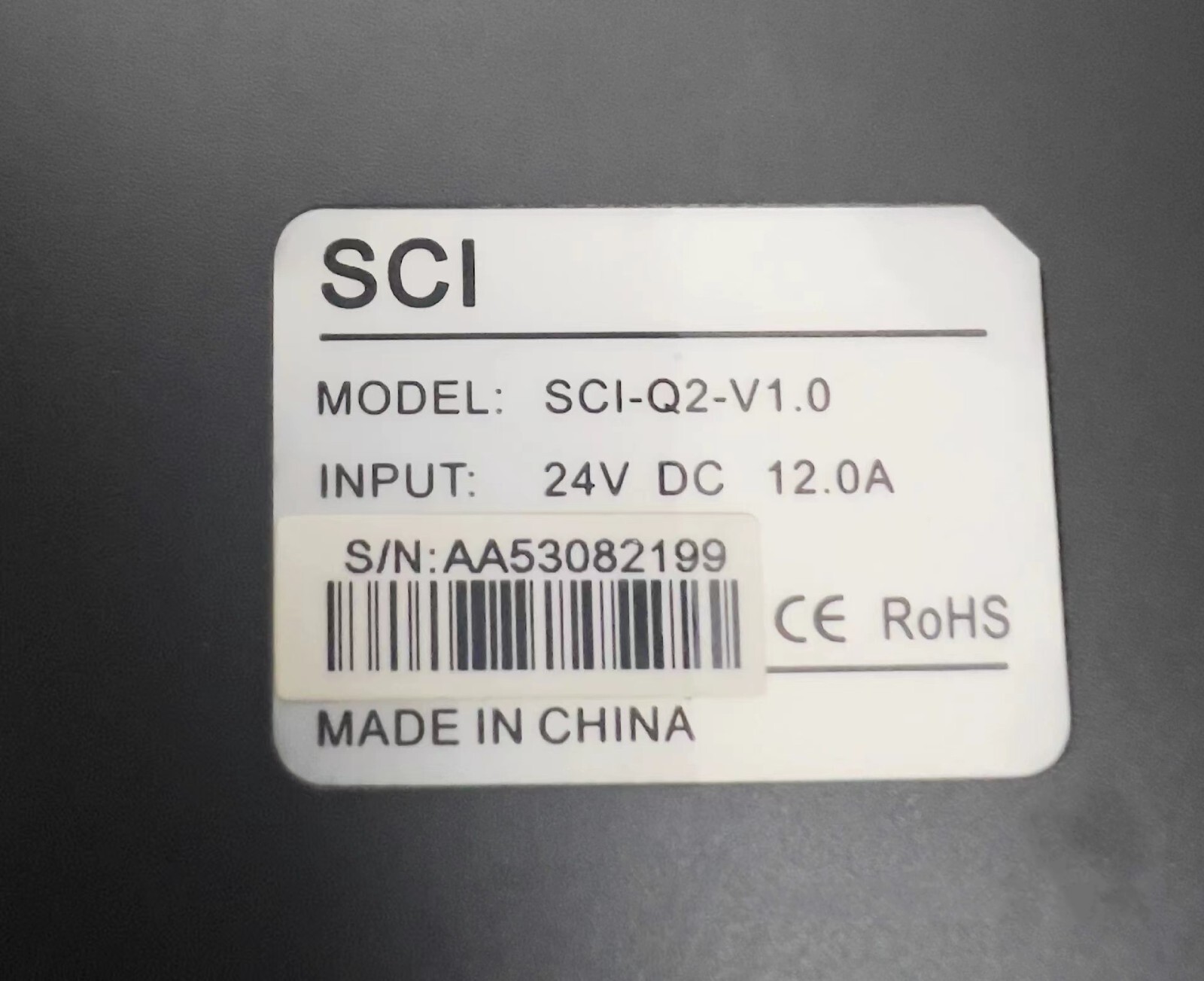 1PCS Used SCI-Q2-V1.0 SCI-Q2 Vision Controller by Fedex or DHL #N573P YF