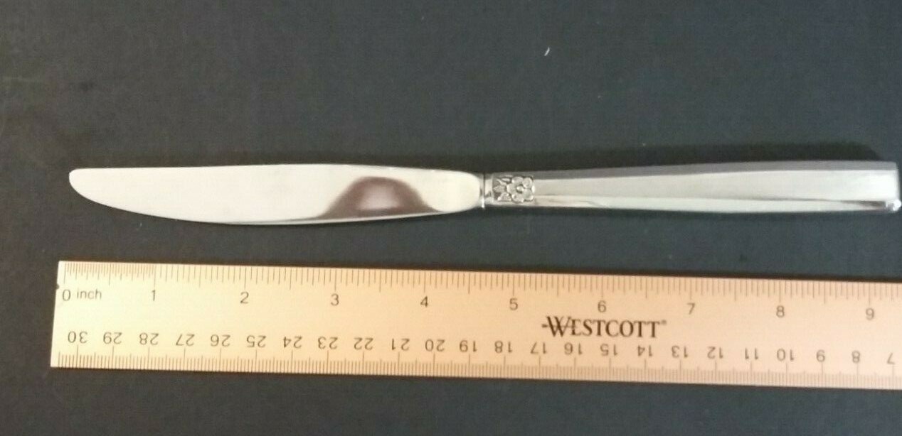 Oneida Melissa stainless 9 3/8" dinner knife