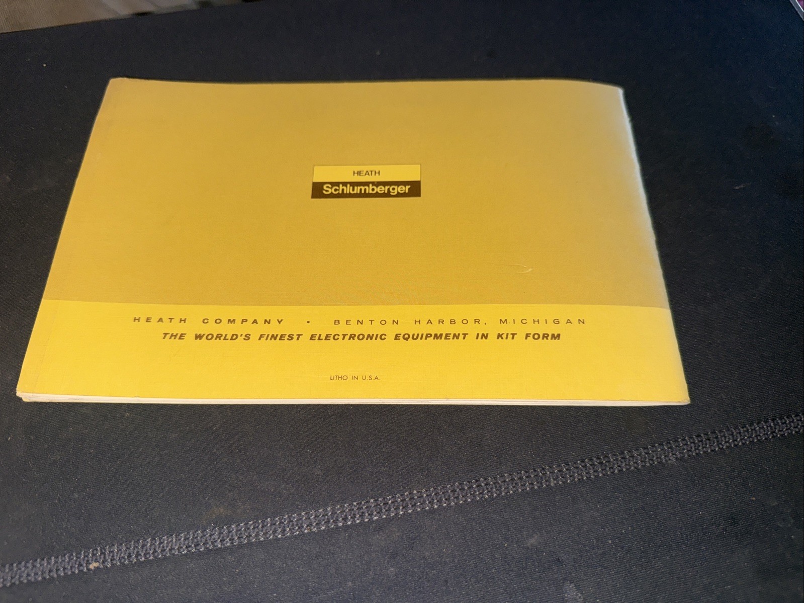 Heathkit Assembly Manual for GRA-2000-1 TV Clock Accessory Ok Condition Used