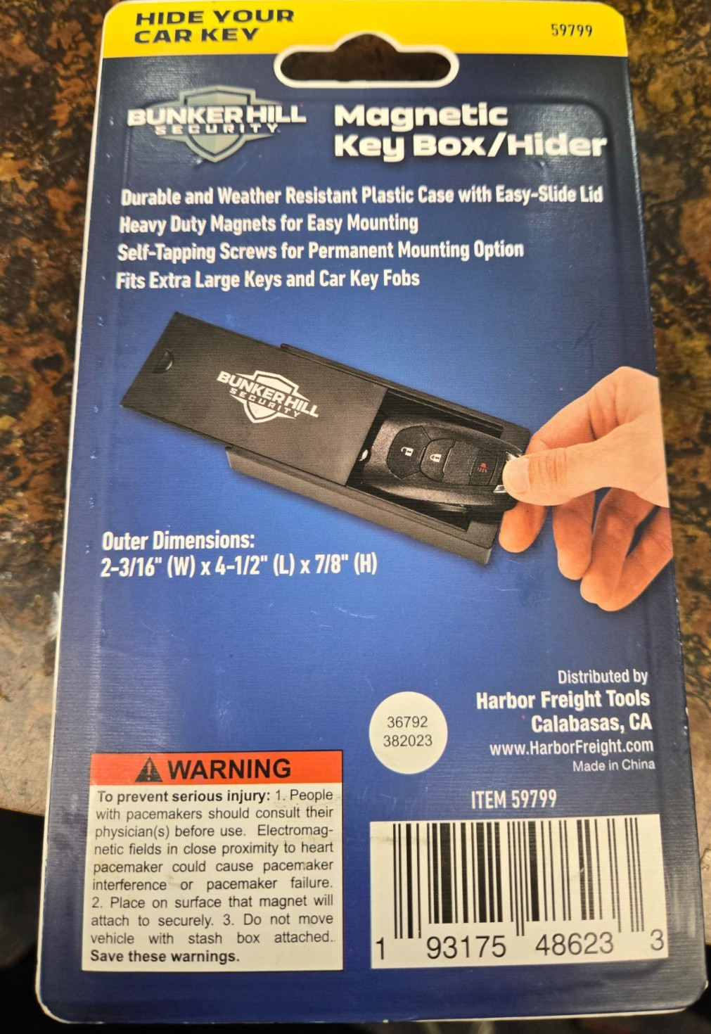 Magnetic Key Box | Secure & Hidden Key Storage Solution