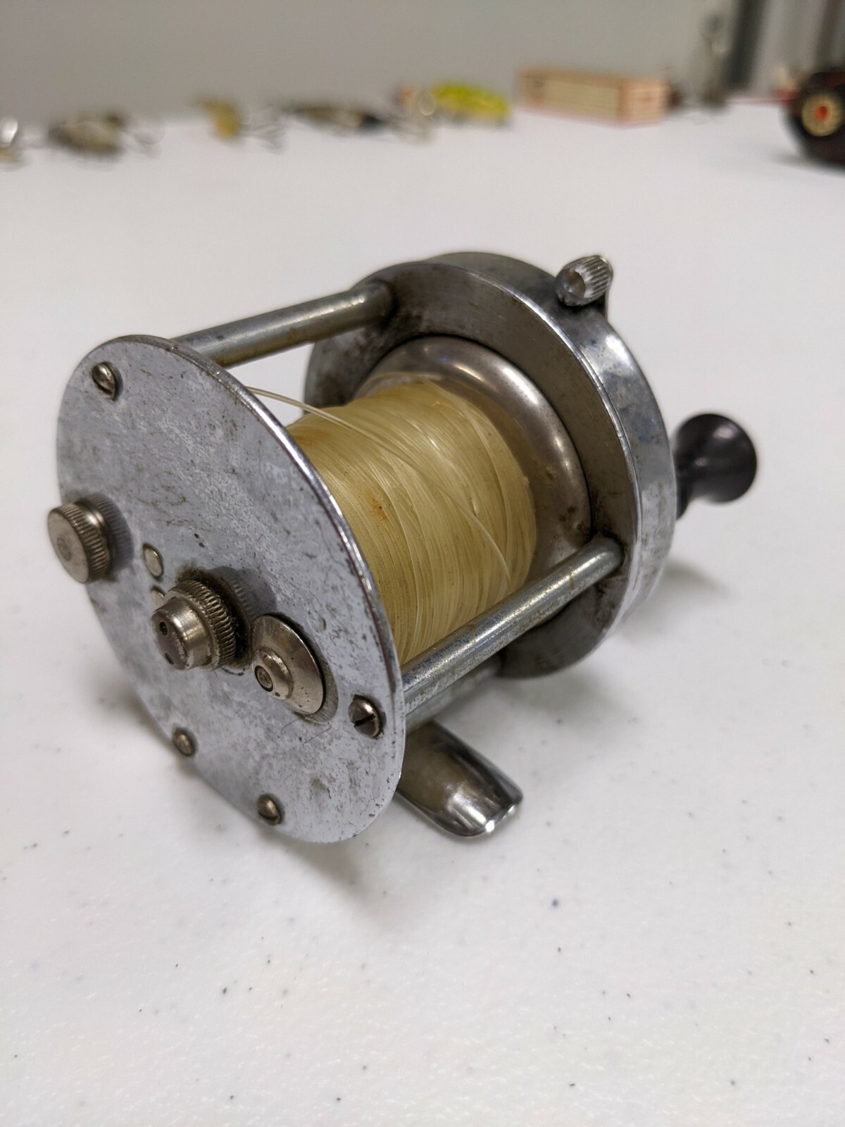 Vintage Shakespeare Service 1944 GE Fishing Reel