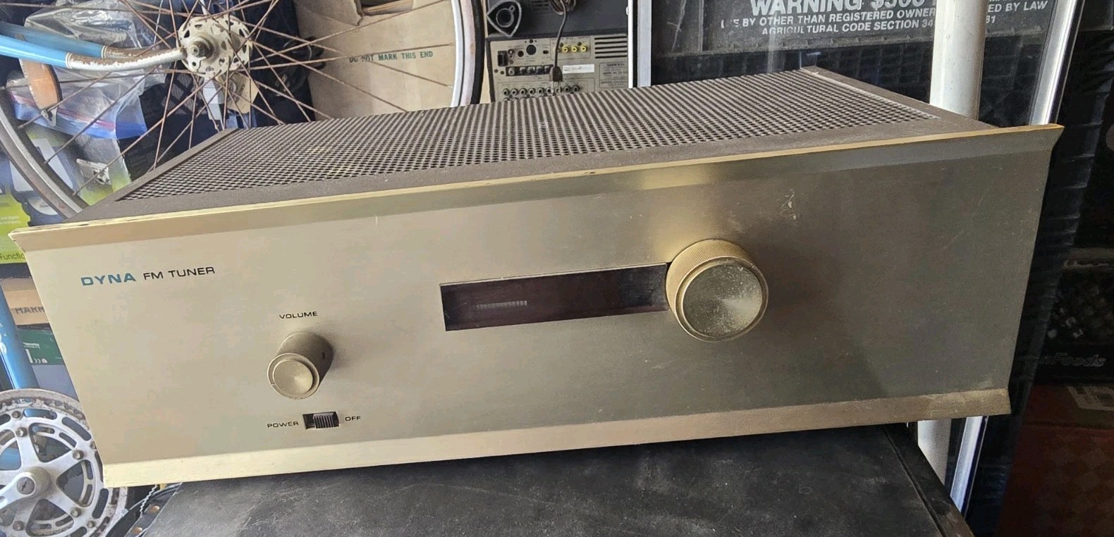 Vintage Classic Dynaco Dynatuner FM-3 Stereo Tube Tuner