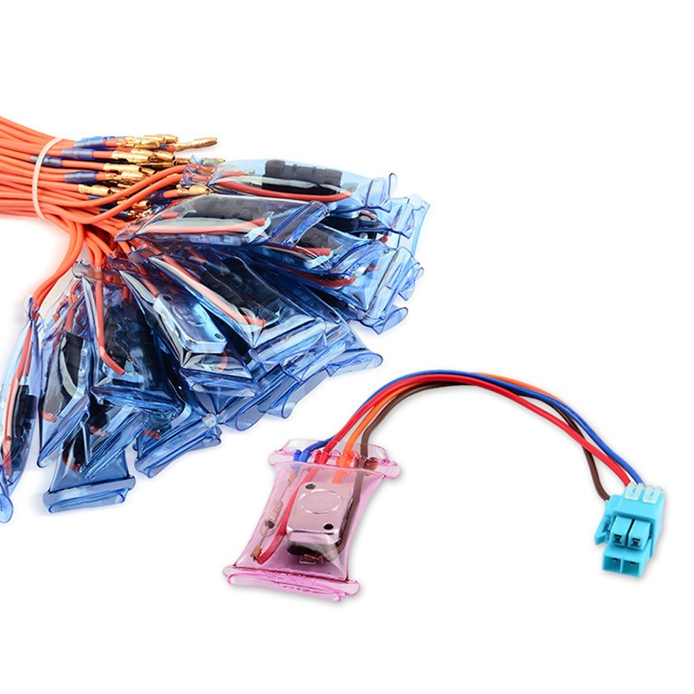 Bimetallic Construction Defrost Thermostat for Refrigerators 4 Wire 7 Degrees
