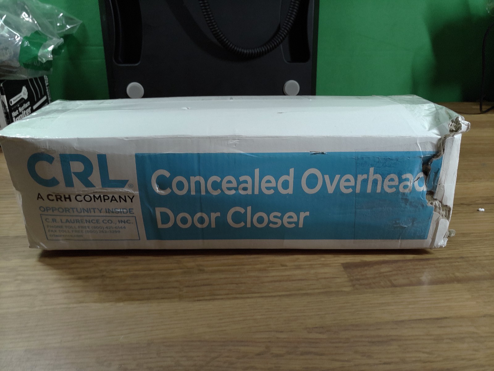 CRL7272 Heavy Duty 105D No-Hold Open Overhead Concealed Door Closer Body Only