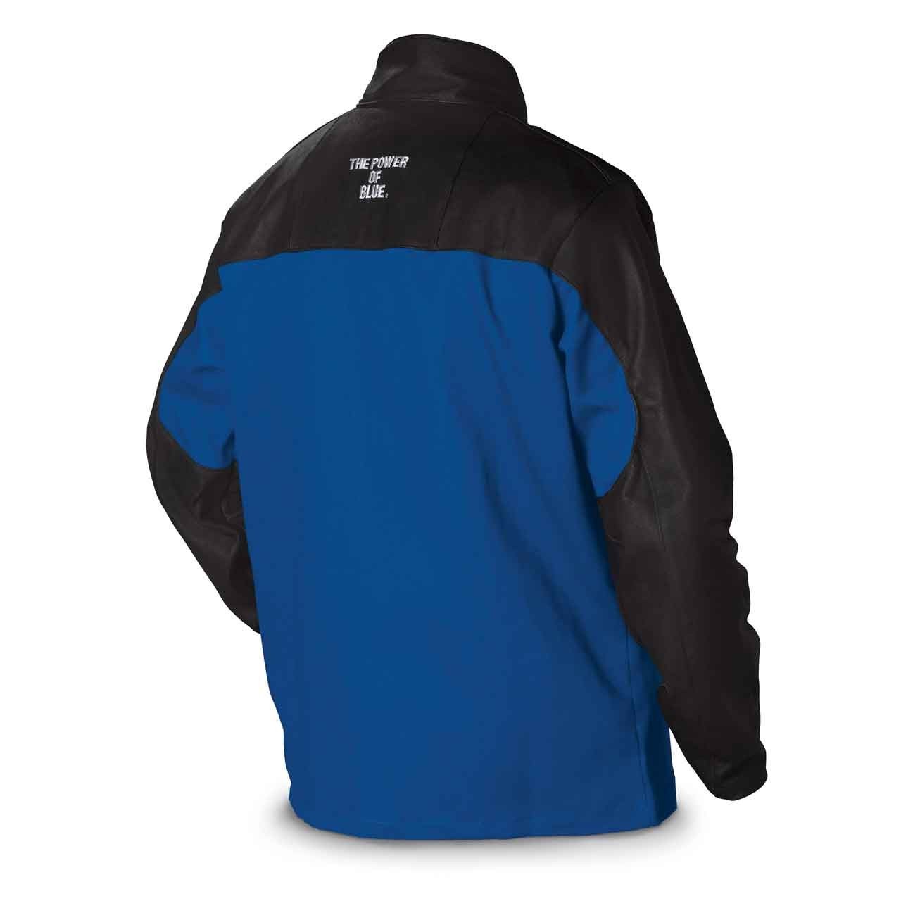 Miller 231082 Combo Leather And Indura Welding Jacket Size Large