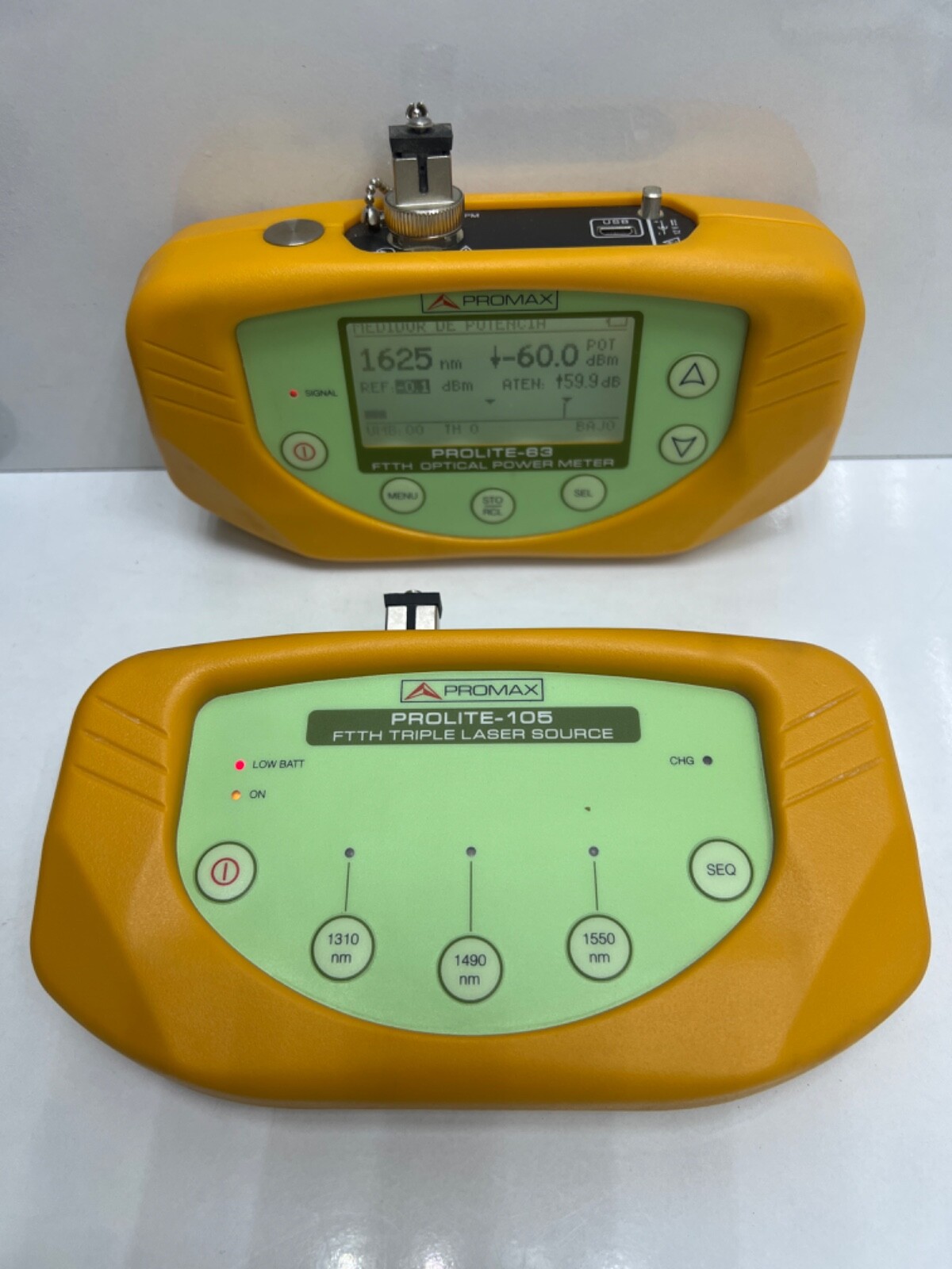 PROMAX PROLITE-63 , PL063AES11 FTTH Optical Power Meter Set