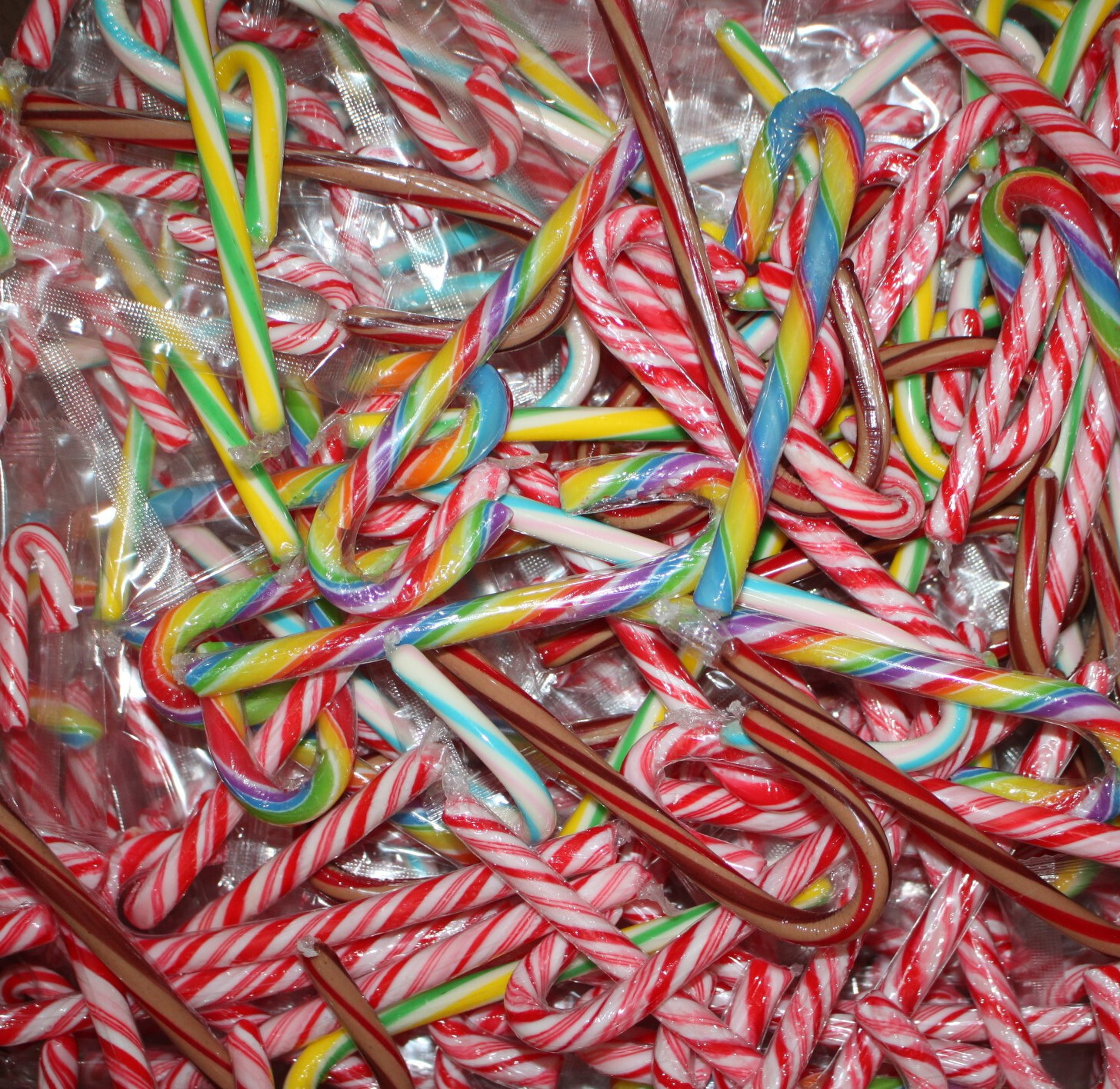 Fruit Candy Canes Assorted Hard Flavors *** BULK *** U-Choose 2 - 8 pounds