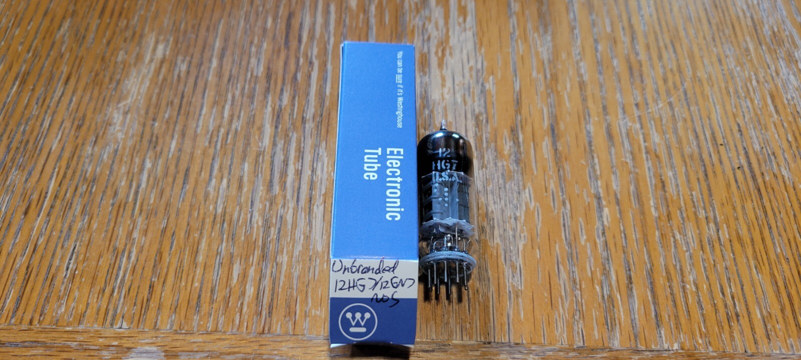 Unbranded NOS 12GN7A/12HG7 Vacuum Tube Tested