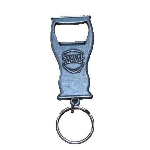 Metal Samuel Adams Bottle Opener Keychain