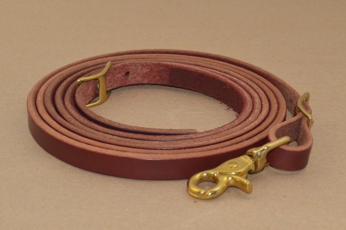Rein - Roping - 5/8" x 8' - Burgundy - (F278)
