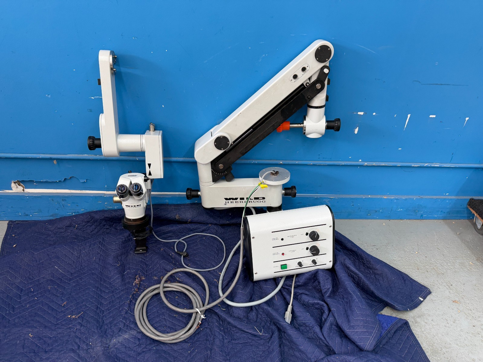 Leica Wild Heerbrugg Urban M690 Microscope Control Panel Arm & Other Parts