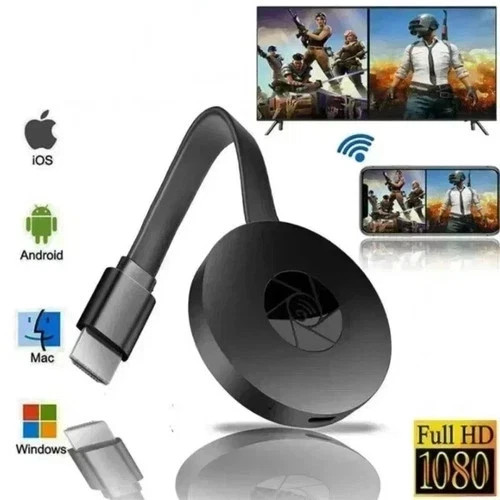 For Chromecast Google Wireless HDMI-Compatible HD Display Media Streaming_Video