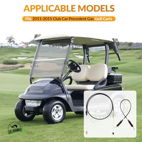 Club Car Precedent Gas Golf Cart Governor & Accelerator Throttle Cable Snap in