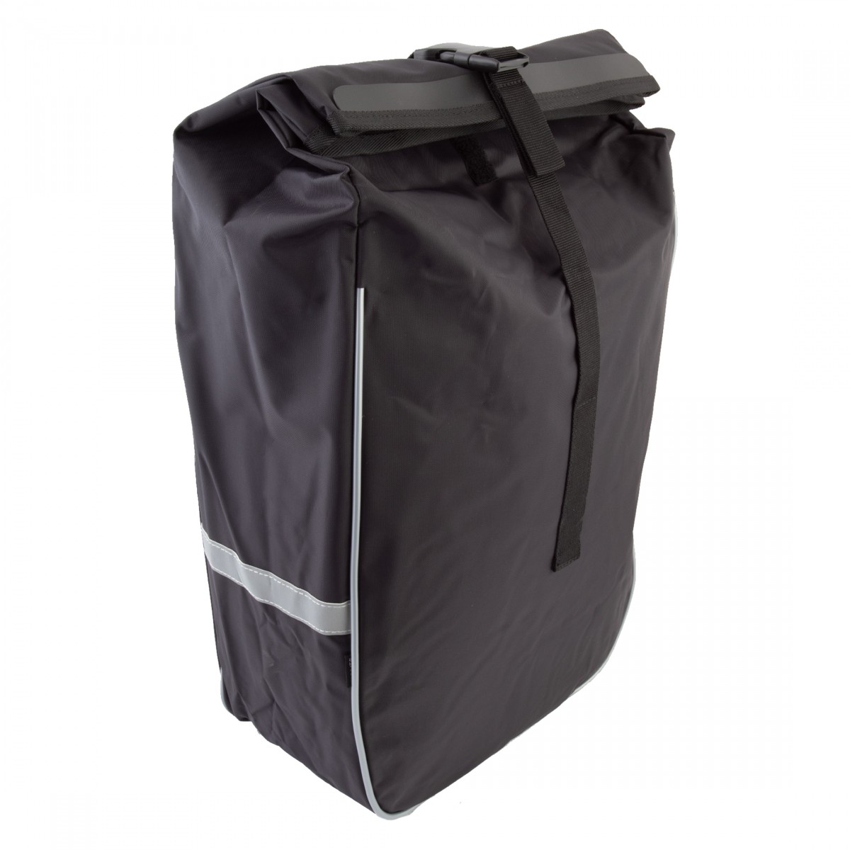 Sunlite Waterproof Nylon Rear Pannier with Welded Seams & Reflective Trim