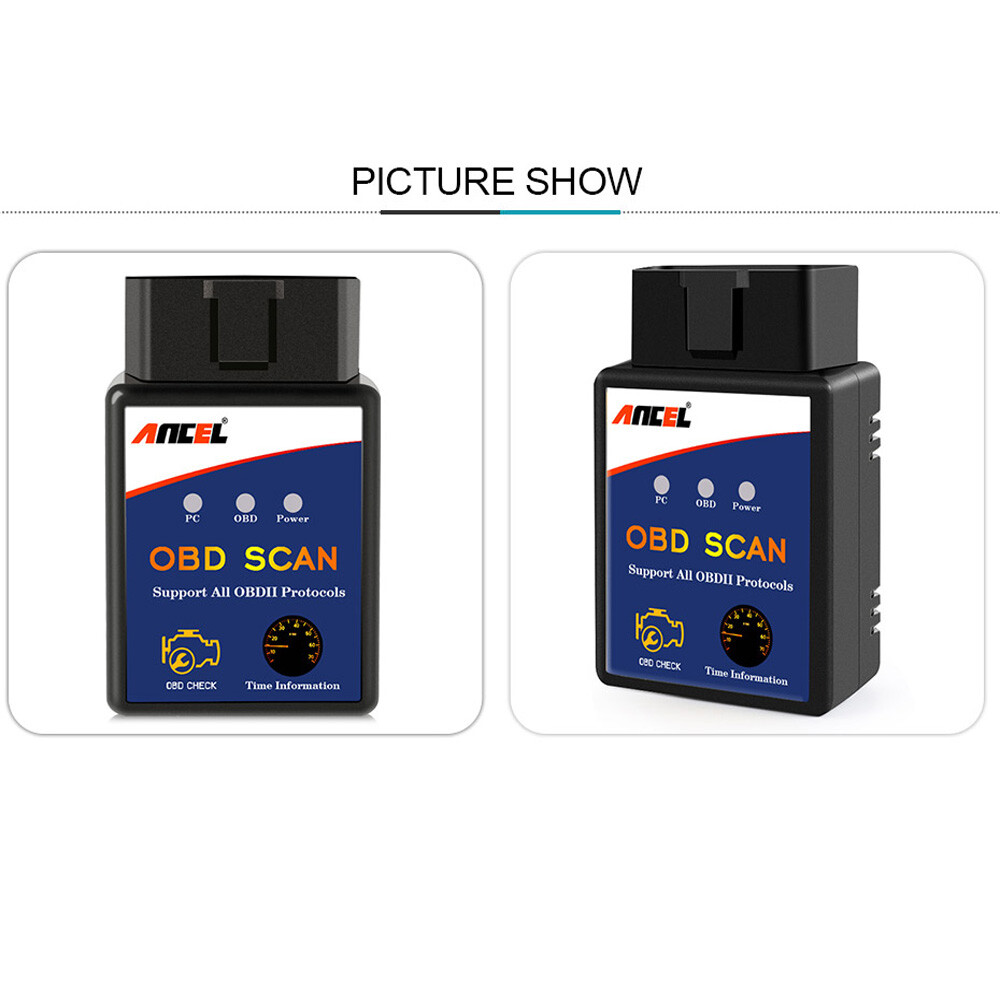 Bluetooth Car Engine Diagnostic Scanner Automotive OBD2 Code Reader for Android