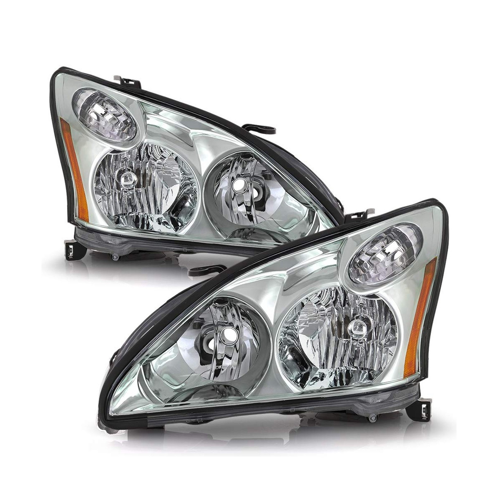 ACANII - For [Halogen Model] 2004-2009 Lexus RX330 RX350 RX400h Headlight Hea...