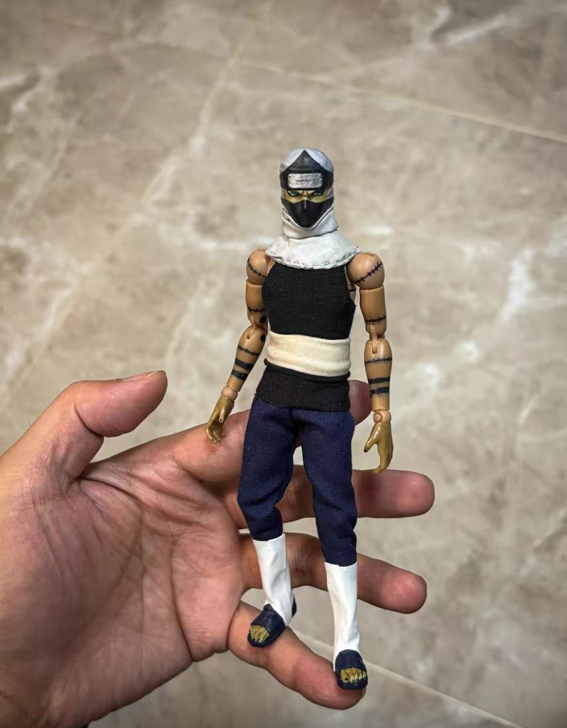 custom 1/12 Kakuzu 6 inch Figure