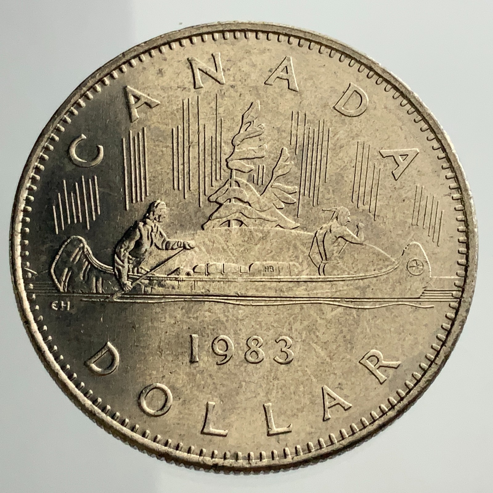 1983 Canada One 1 Dollar Coin KM# 120.1 JJ024