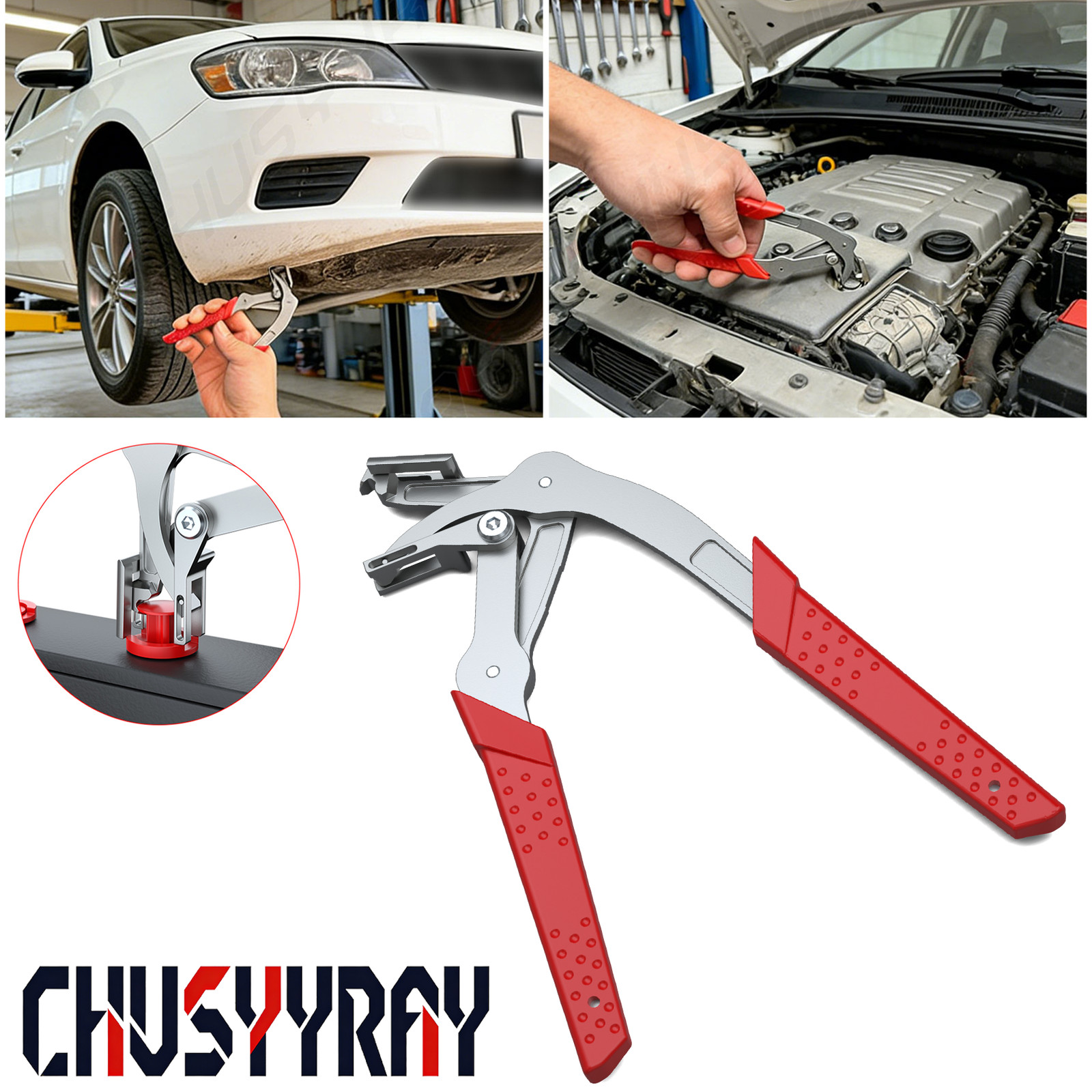 Auto Fastener Clip Removal Pliers, Car Clip Pliers, Trim & Door Panel Removal To