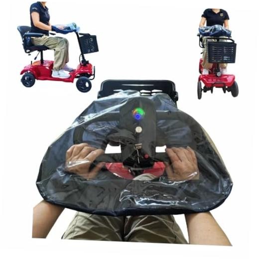 Mobility Scooter Control Panel Tiller Cover 19"x15"x8.6" Fit for Various 3/4