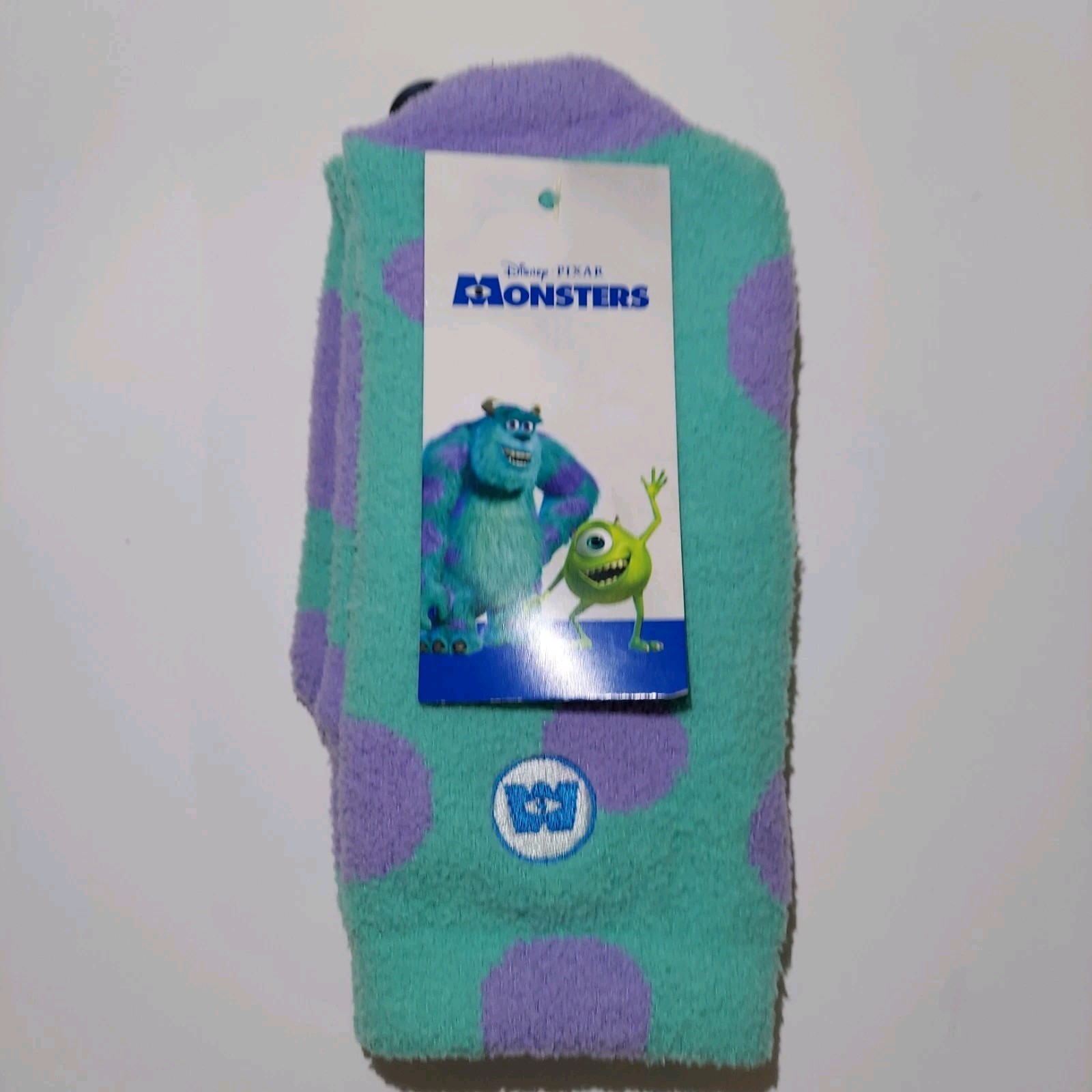 Crocs Adult Size S/M - Monsters Inc Sulley Socks Disney Pixar