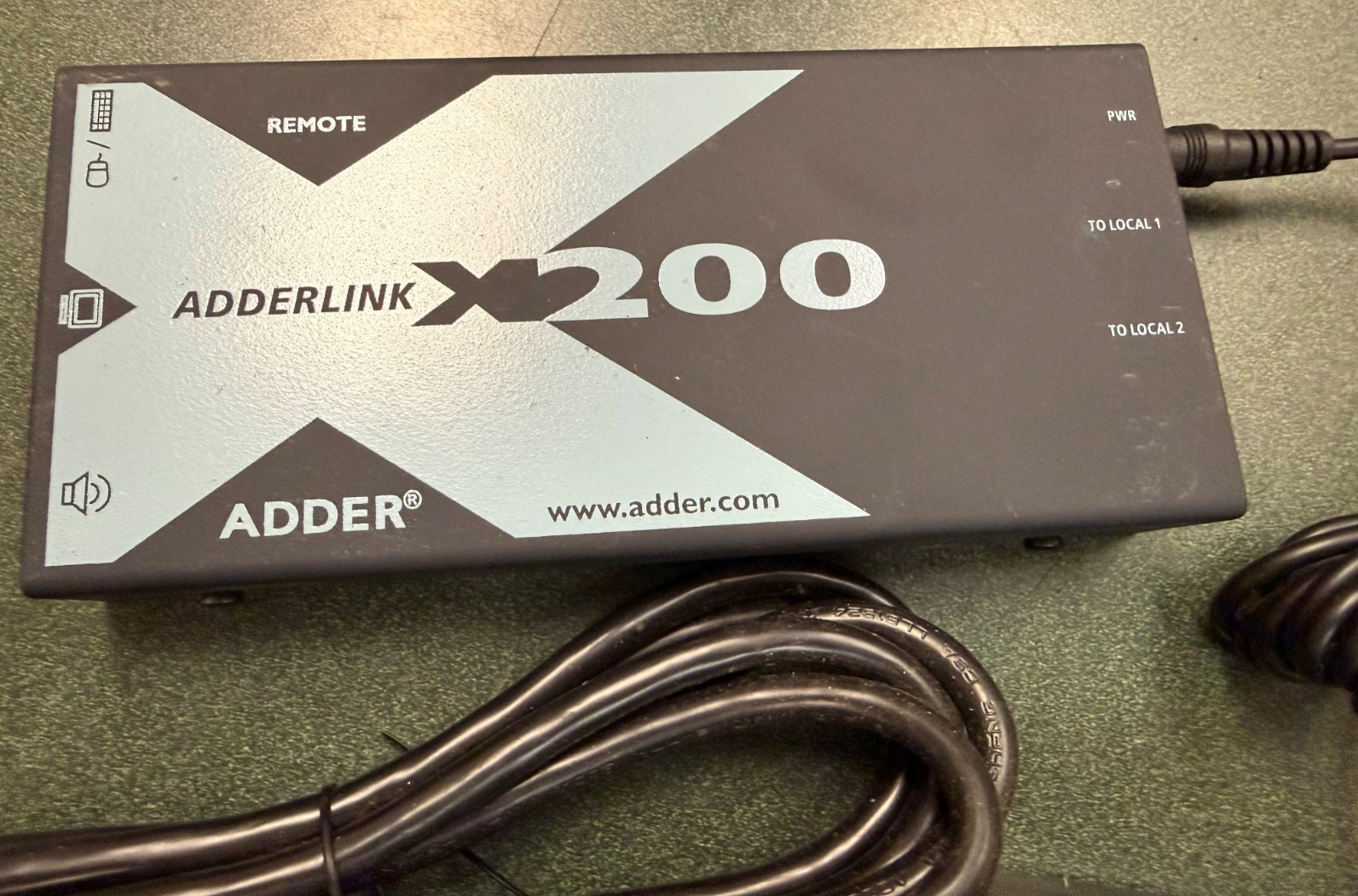 Adderlink X200/R Remote Receiver With AC Adapter