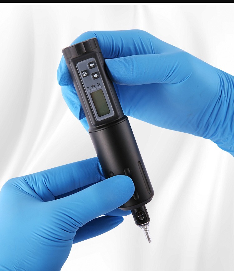 Zephyr Tattoo Wireless Rotary Pen with 5 Changeable Grips