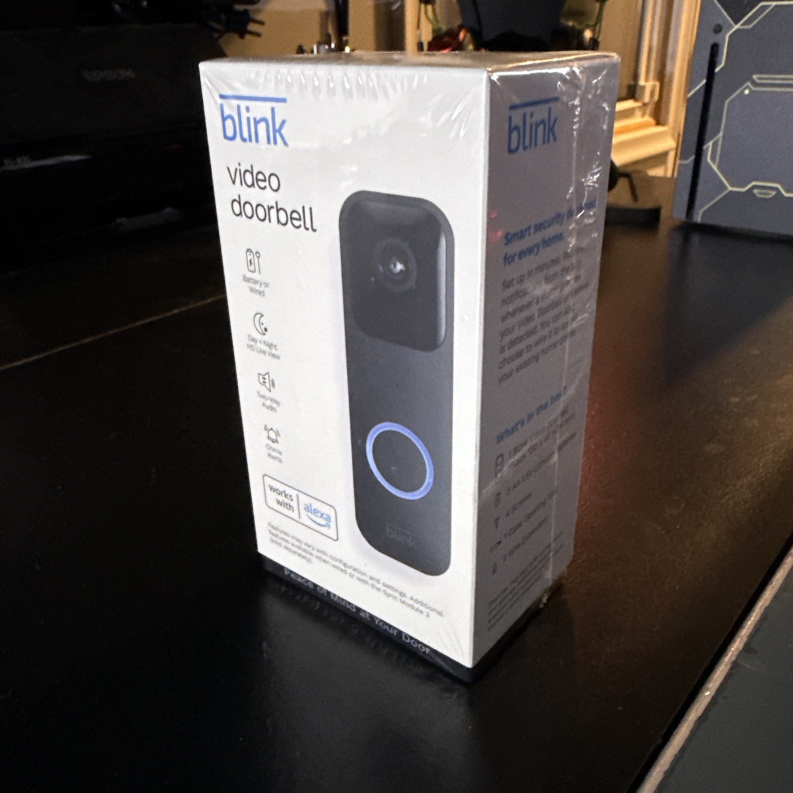 Blink Video Doorbell - Black