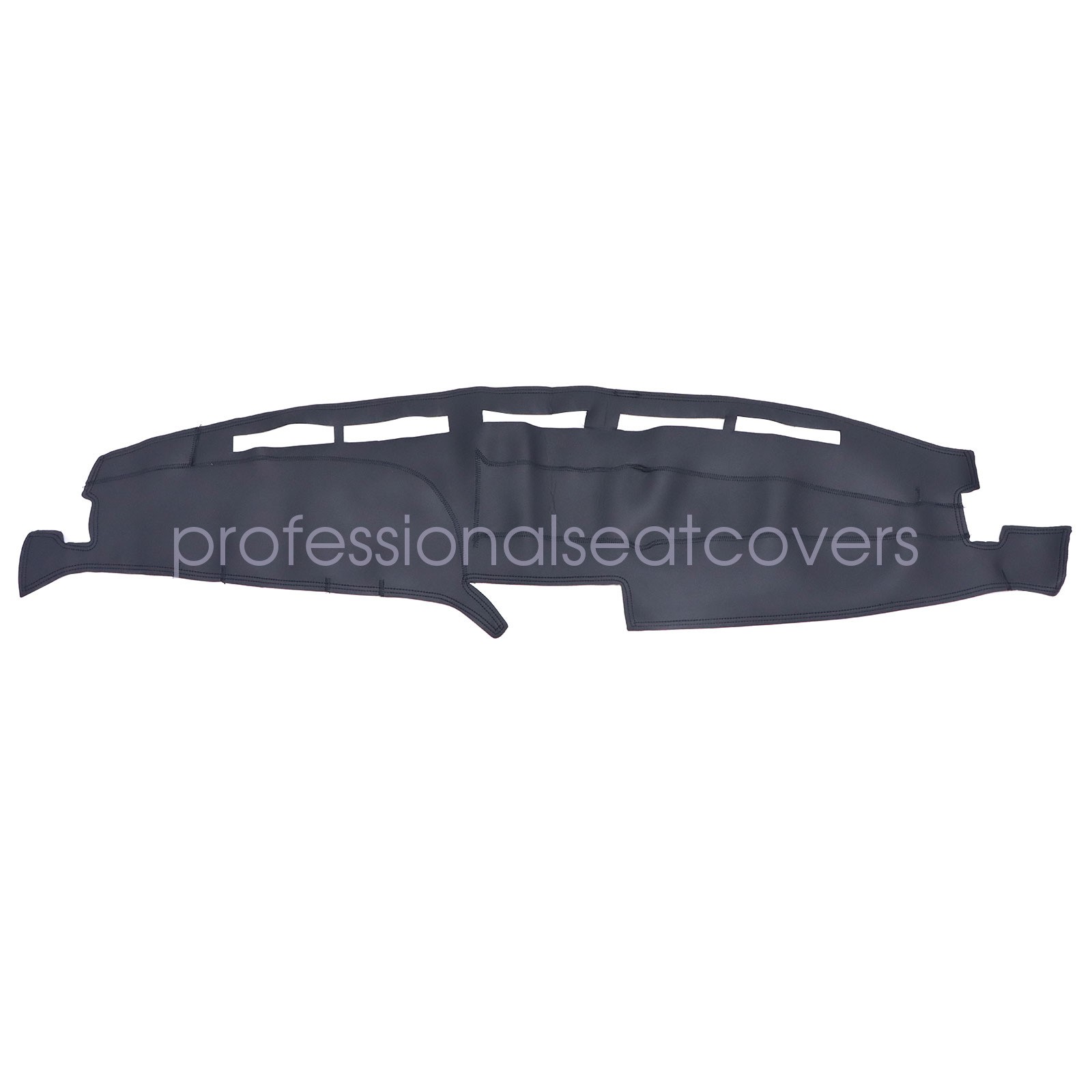 Leather Dashboard Dash Cover Dashmat Carpet For 1992-1996 Ford F-150 F-250 F-350