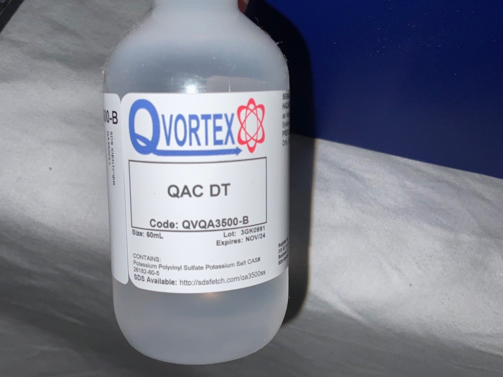 QVortex Quat Test Kit Code QVTK9000-Z 1 Drop 10ppm/ 5mL Sealed NEW SEALED