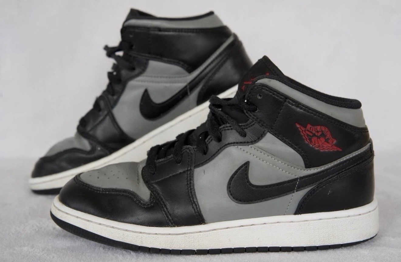 JORDAN Air Jordan 1 Mid "Shadow" Mini & Me Bundle (5.5Y + 7C)