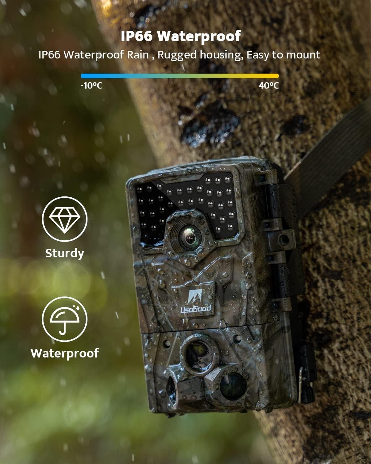 Camara De Caza Digital Infraroja Para La Noche Grabar Animales Vida Salvaje NEW