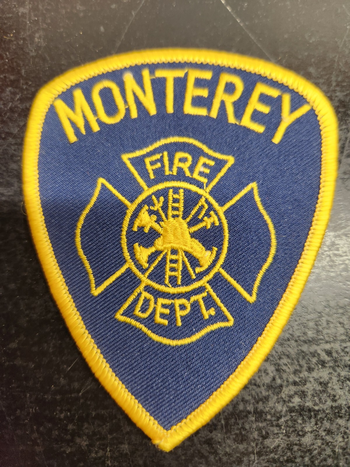Vintage Monterey Massachusetts Fire Department Patch