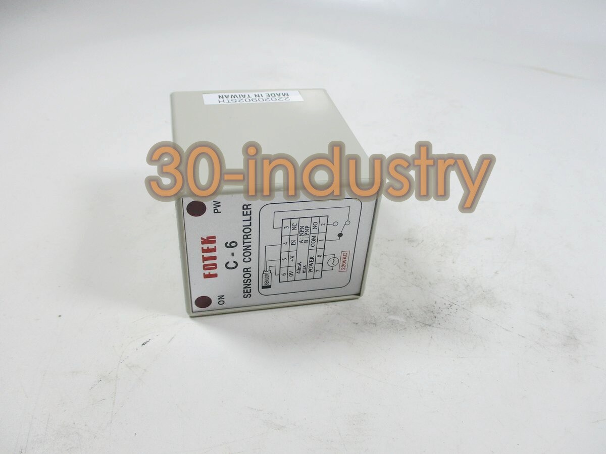 5PCS NEW FOR FOTEK C-6 Photoelectric Switch Controller 220V Sensor Controller