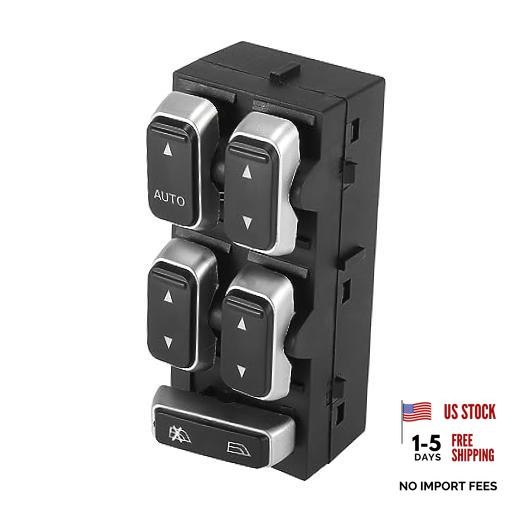 Power Master Window Switch Driver Side 5W1Z14529BA for Lincoln Town Car 2003
