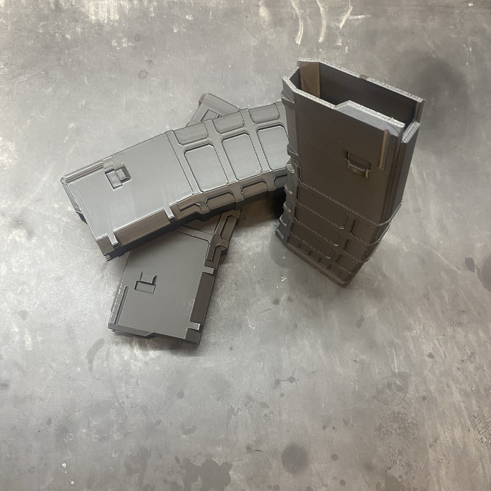 Micro ARP 2 Tone Black/White 1:1 Scale 3d Printed