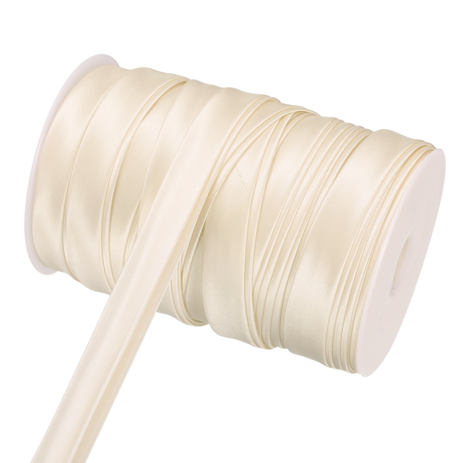 3/4 Inch x 55 Yards Double Fold Bias Tape for Sewing DIY Craft, Beige